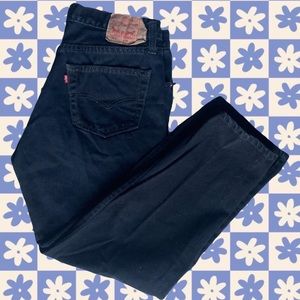 Men’s 501 straight leg Levi’s jeans